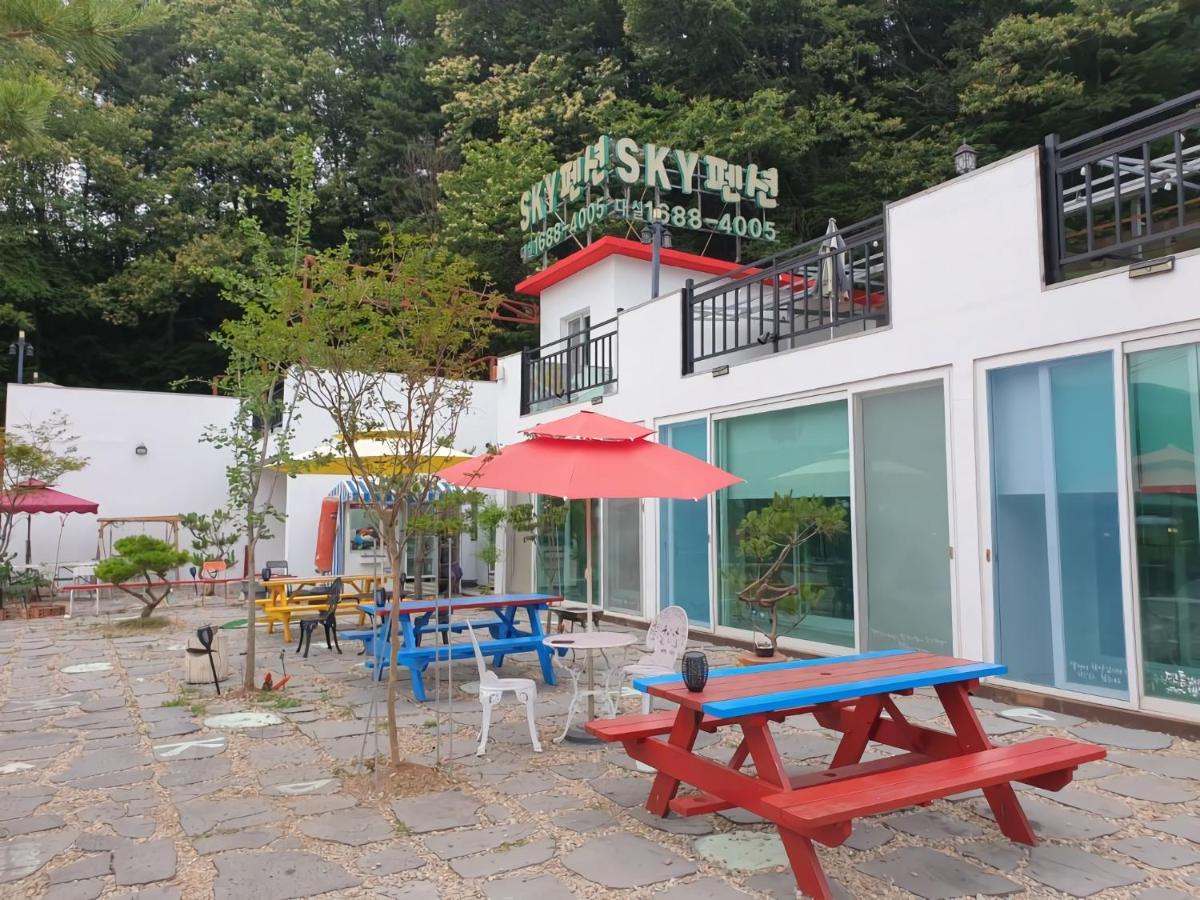 스카이 비발디 펜션 홍천 외부 사진