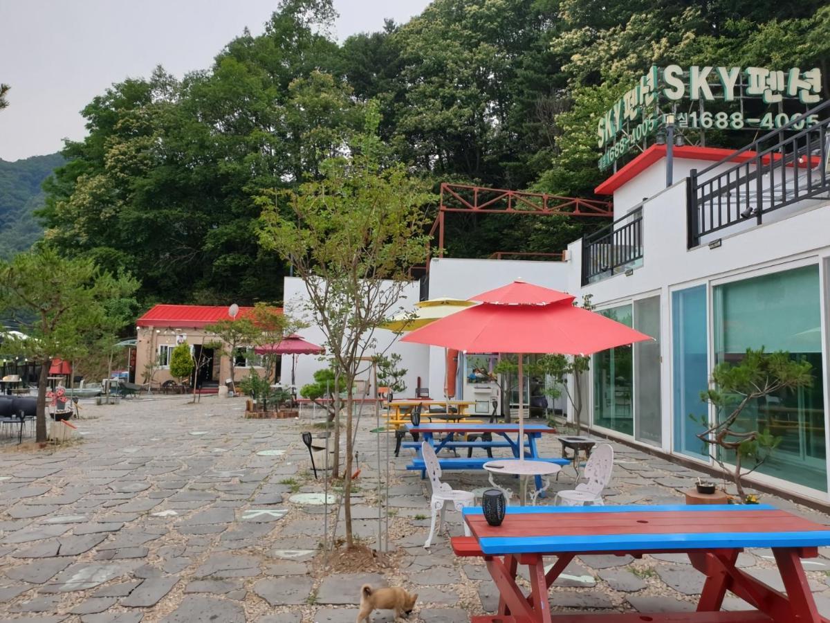 스카이 비발디 펜션 홍천 외부 사진