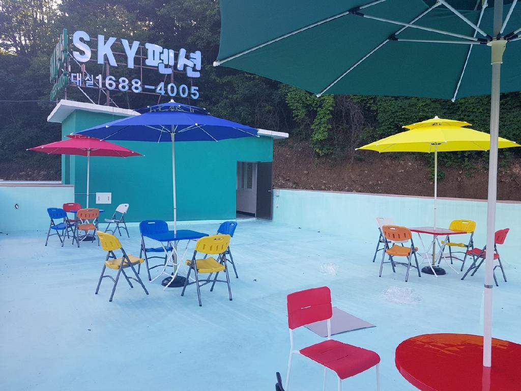 스카이 비발디 펜션 홍천 외부 사진