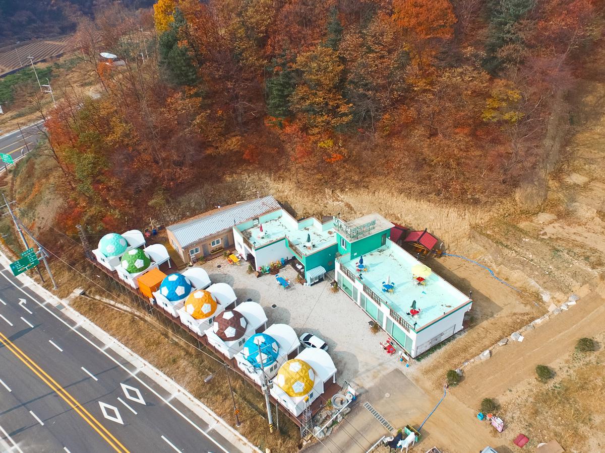 스카이 비발디 펜션 홍천 외부 사진