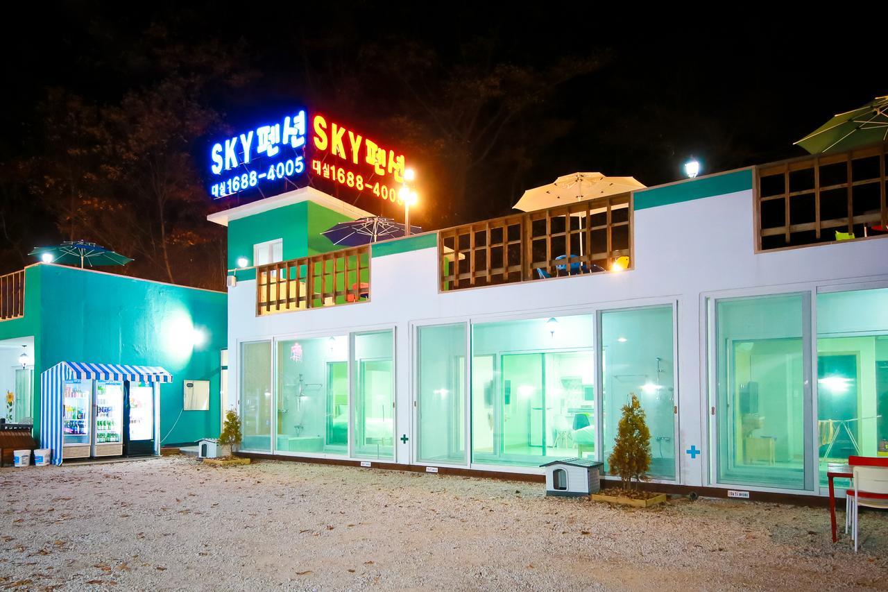 스카이 비발디 펜션 홍천 외부 사진